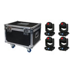 Equinox Fusion 150 Spot x4 +  Equinox Flight Case