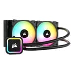 CORSAIR 240mm H100x RGB Elite Intel/AMD CPU Refurbished Liquid Cooler Black