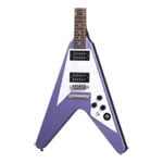 Epiphone Kirk Hammett 1979 Flying V (Incl. Hard Case) Purple Metallic