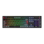 Montech MKey Darkness RGB Gateron Brown Switch Mechanical Gaming Keyboard