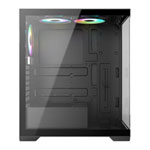 Vida Vetro Black 2-WAY Tempered Glass ATX PC Gaming Case