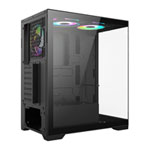 Vida Vetro Black 2-WAY Tempered Glass ATX PC Gaming Case