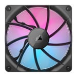 CORSAIR iCUE LINK RX140 RGB Black Dual 140mm PWM Fan Starter Kit 2 Pack
