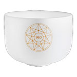 Meinl 10" Solfeggio Crystal Singing Bowl 963 HZ - SOLCSB10-963