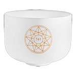 Meinl 10" Solfeggio Crystal Singing Bowl SOL 741 HZ - SOLCSB10-741
