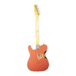 Fender Custom Shop LTD Edition CuNiFe '60 Tele Custom Heavy Relic, Aged Fiesta Red Over 3 Colour