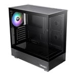 Thermaltake View 270 TG ARGB Mid Tower Dual Window Tempered Glass Gaming Case Black