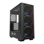 Montech SKY TWO GX Black Mid Tower Case Tempered Glass, inc 3x Premium ARGB High AirFlow 140mm Fans