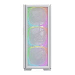 Montech SKY TWO GX White Mid Tower Tempered Glass Case with 3x 140mm ARGB Fans