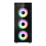 CiT Mirage F6 White Tempered Glass ATX Gaming Case