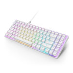 NZXT Function 2 MiniTKL Wired White Optical Switch Keyboard