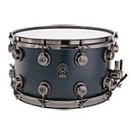 Natal 14" x 8" Double Row Walnut Snare Drum - Cerulean Blue