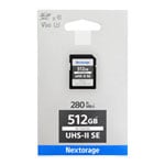 Nextorage V60 UHS-II SD Card SE Series (512GB)