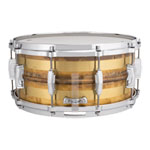 Ludwig 14" x 6.5" Raw Bronze Striped Snare