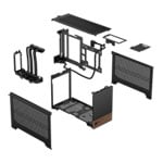 Fractal Design Terra Graphite SFF Mini-ITX PC Open Box Gaming Case
