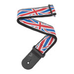 D'Addario Nylon Woven Guitar Strap, Union Jack