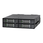 ICY DOCK ToughArmor 5.25" Four-Bay 2.5" NVMe U.2/U.3 SSD PCIe 4.0 Mobile Rack Enclosure