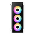 CiT Destroyer White Mid Tower Tempered Glass PC Gaming Case