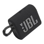 JBL GO 3 Compact Waterproof Portable Bluetooth Speaker Black
