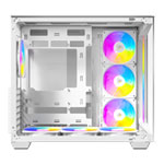Antec C5 ARGB Mid Tower Tempered Glass PC Gaming Case White
