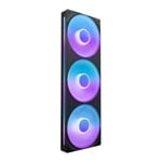 NZXT F360 RGB Core 360mm PWM Uni-body 3 Fan Set Black