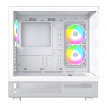 Montech XR White Mid Tower PC Case with 3x ARGB Fans