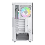 Montech XR White Mid Tower PC Case with 3x ARGB Fans