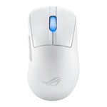 ASUS ROG Keris II Ace White Optical Wireless/Wired Aimpoint Gaming Mouse