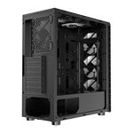 CiT Raider Black Mid Tower PC Gaming Case