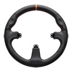 Asetek Round Black Leather