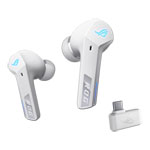 ASUS ROG Cetra True Wireless SpeedNova White In-Ear Gaming Headphones