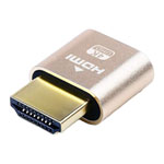 DTECH HDMI Dummy Plug Display Emulator Triple Pack
