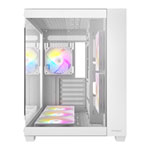 Antec CX800 RGB Elite Mid Tower Tempered Glass White PC Gaming Case