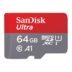SanDisk Ultra 64GB UHS A1 Performance Micro SDXC Memory Card SD Adapter Included