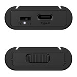 ICY BOX M.2 NVMe SSD USB 3.2 Gen 2 Type-C External Enclosure Black