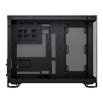 CORSAIR 2500X Black/Obsidian Alumini Dual Chamber Tempered Glass Micro ATX PC Case