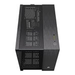 CORSAIR 2500X Black/Obsidian Alumini Dual Chamber Tempered Glass Micro ATX PC Case