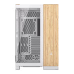 Corsair 6500X White/Bamboo Dual Chamber Tempered Glass Mid Tower PC Case