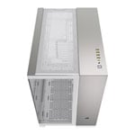 Corsair 6500X White/Satin Grey Aluminium Dual Chamber Tempered Glass Mid Tower PC