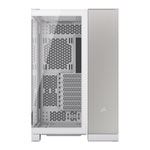Corsair 6500X White/Satin Grey Aluminium Dual Chamber Tempered Glass Mid Tower PC