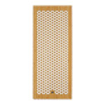 Corsair 4000D Airflow White Chassis + Corsair 4000 Series Wooden PC Front Panel (Bamboo) Bundle