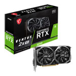 MSI NVIDIA GeForce RTX 3050 8GB VENTUS 2X XS OC Ampere Graphics Card Open Box