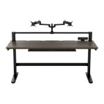 Corsair Platform:6 Desk Rubberwood Fixed-Height
