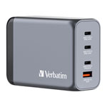 Verbatim 240W 4-Port GaN3 Wall Charger with PDS3.0 3C1A UK/US/EU