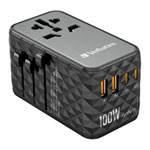 Verbatim GAN III UTA-06 Universal Travel Adapter 100W