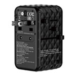 Verbatim GAN III UTA-10 140W Universal Travel Adapter 3C1A 150+ Countries