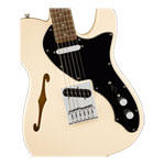 Squier - Affinity Telecaster Thinline - Olympic White with Maple Fingerboard