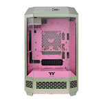 Thermaltake The Tower 300 Matcha Plum Micro Tower Tempered Glass PC Gaming Case