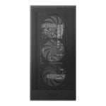 NZXT H5 Flow RGB (2025) Compact Black Mid Tower Tempered Glass Gaming Case inc 4x ARGB Fans