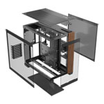 Antec C8 Wood Full Tower Tempered Glass PC Gaming Case Black